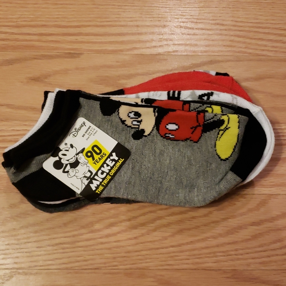 MICKEY MOUSE true original 5 pack ankle socks